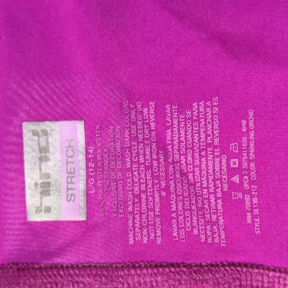 HIND purple athletic tennis golf skirt SKORTS, size large, NEW nwt - Picture 3 of 5